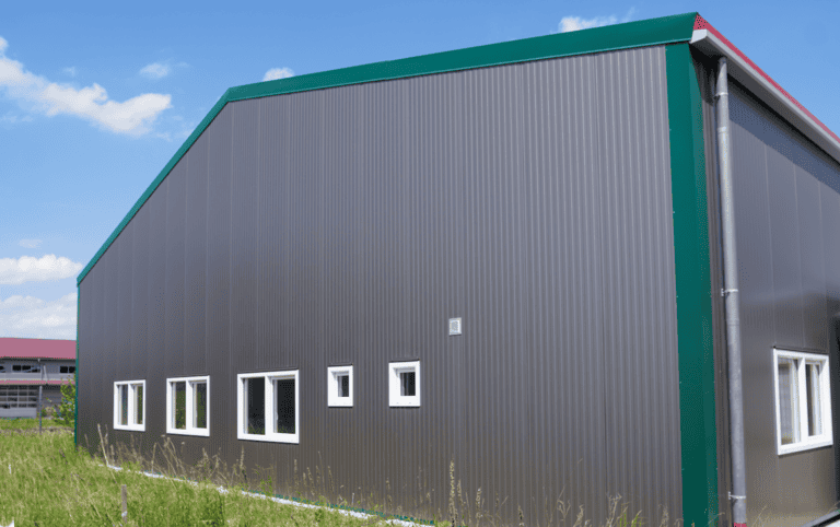 10_PACO_Werkstatthalle_Standard-Paneelprofilierung_leicht_liniert_graualuminium